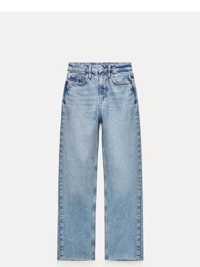 ZARA Light Blue Wide-Leg Women’s Jeans